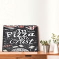 thumbnail image 4 of Daiia In Pizza We Crust Art Print Canvas Decorative Picture – 30x40in Artistic Wall Art, Ready-to-Hang Canvas Print for Living Room（Horizontal）, 4 of 6