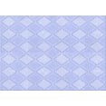 thumbnail image 1 of Ahgly Company Machine Washable Indoor Rectangle Transitional Lavender Blue Area Rugs, 2' x 5', 1 of 7