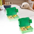 thumbnail image 2 of Student Worker Microwave Heated Lunch Detachable Partition Silicone Sealed Lunch Self Contained Tableware Portable Lunch, 2 of 7