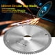 thumbnail image 2 of Sailing Hoja de sierra circular TCT plateada para cortar madera - 185 mm - 80 dientes con 3 anillos reductores, 2 of 10