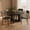Black, variant on QSOCSSP Dining Chairs Set of 4, Waterproof PU Leather, High‑Rebound Cushion, Dining Room Chairs, Ergonomic Curved Backrest, 10 Min Quick Assembly