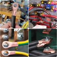 thumbnail image 2 of Open Barrel Wire Crimp Connector, 80pcs Tubular Crimp Battery Cable Connector Terminals Copper Terminals Assortment Kit OT 10A 20A 30A 40A 50A, 2 of 7