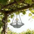 thumbnail image 5 of Stijggn Solar Bird Bath Fountain Hummingbird Feeders for Outdoors Hanging Bird Baths for Outdoors, Birdbath Fountain Solar Powered, Water Fountain Bowl for Outside Garden Patio, 5 of 8