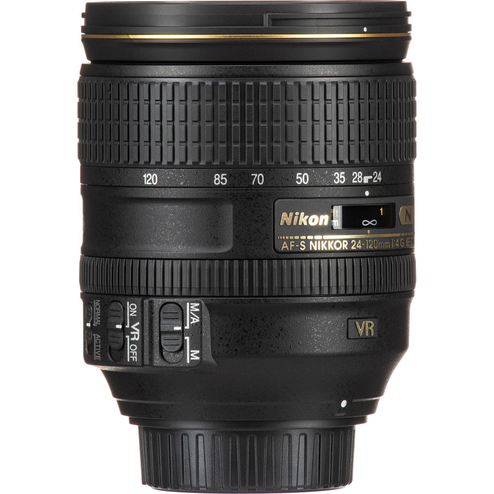 Nikon AF-S NIKKOR 24-120mm f/4G ED VR Lens - Walmart.com