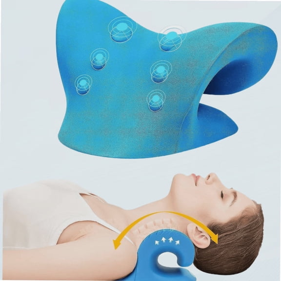 Neck Stretcher for Pain Relief, Neck Cervical Traction Device,Neck and Shoulder Relaxer for Muscle Tension Relief, Neck Support, Neck Corrector for TMJ Pain & Cervical Spine Alignment