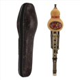 thumbnail image 2 of Handmade Bamboo Hulusi Gourd Cucurbit Flute Ethnic Musical, 2 of 5