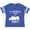 Football Blue and White, variant on Inktastic Pyrenees Life is Ruff Great Pyrenees Boys or Girls Toddler T-Shirt