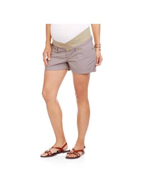 Gray Oh Mamma Maternity Shorts Walmartcom