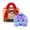 D - 1 pc, variant on Christmas Mystery Rainbow Plush Dumpling Squishy, Cute Stuffed Dumpling Squishies Plushies Fidget Toy, Christmas Collectible Stress Relief Gift with Simulated Steamer & Fuzzy Handle,Home Decor