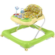 Big Oshi 2 in 1 Baby Musical Walker & Activity Center on Wheels- Green