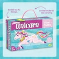 thumbnail image 3 of Peaceable Kingdom Shimmery Unicorn Floor Puzzle, 2' x 3' Floor Puzzle, 44 Pieces Floor Puzzle for Kids, 3 of 8
