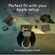 Logitech MX Keys S for Mac, Wireless Keyboard, Fluid, Precise Laptop-Like Typing, Programmable Keys, Backlit, Bluetooth