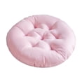 thumbnail image 4 of Cojín redondo para silla, decorativo, de 16 pulgadas, cómodo y moderno, para dormitorio, jardín, oficina, cocina y hogar. Rosa, 4 of 8