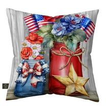 Briarwood Lane American Flowers Indoor/Outdoor Pillow