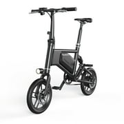 GlareWheel EB-X5 Foldable Electric Bike - Black