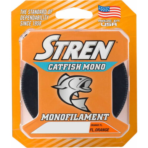 Stren Catfish Mono 15lb 300yd Clear Blue Fluorescent  Monofilament Fishing Line 