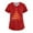 RedI_09#828A, variant on Garbnen Thanksgiving Scrub Tops Women Funny Xmas Printed V Neck Short Sleeve Fall Womens Scrubs Top Workwear Nurse Uniform with Pocket S-5XL