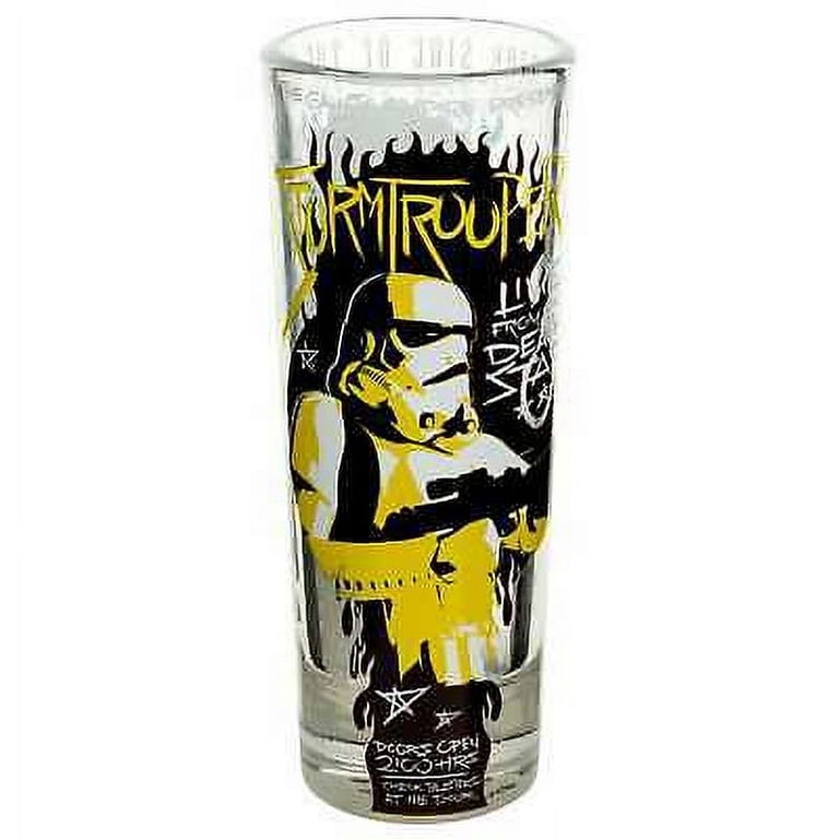 Star Wars 4 Piece 1 Ounce Collector Shot Glass Set 2011 Vandor Item #82428  NEW - We-R-Toys