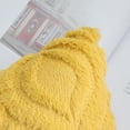 thumbnail image 5 of Nvzi Fundas de cojín de felpa amarillo oscuro de 45 x 45 cm (18 x 18 pulgadas) - 2 piezas. Fundas de cojín suaves, lavables, ideales para decorar el sofá, la sala de estar o el dormitorio., 5 of 5
