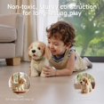 thumbnail image 4 of Perro de juguete que camina y ladra con correa de control remoto para niños, 4 of 7
