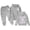 Silver, variant on Toddler Girl Outfits Fall Graphic Long Sleeve Hoodies Hoody Sweatshirt Drawstring Pants Oversized Fall Kids 2 Piece Outfit