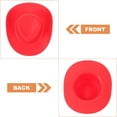 thumbnail image 4 of Miangastore Tiny Hats 20Pack Mini Cowgirl Hat Lightweight Cowboy Hat Shape For Craft Projects, 4 of 8