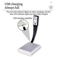thumbnail image 4 of Luz de lectura recargable Yashi Luz de libro LED USB Con protección para los ojos, 4 of 5