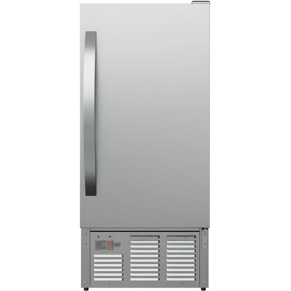 Edgestar Oim450 15" Wide 25 Lbs. Capacity Outdoor Approved Ice Maker - Stainless Steel