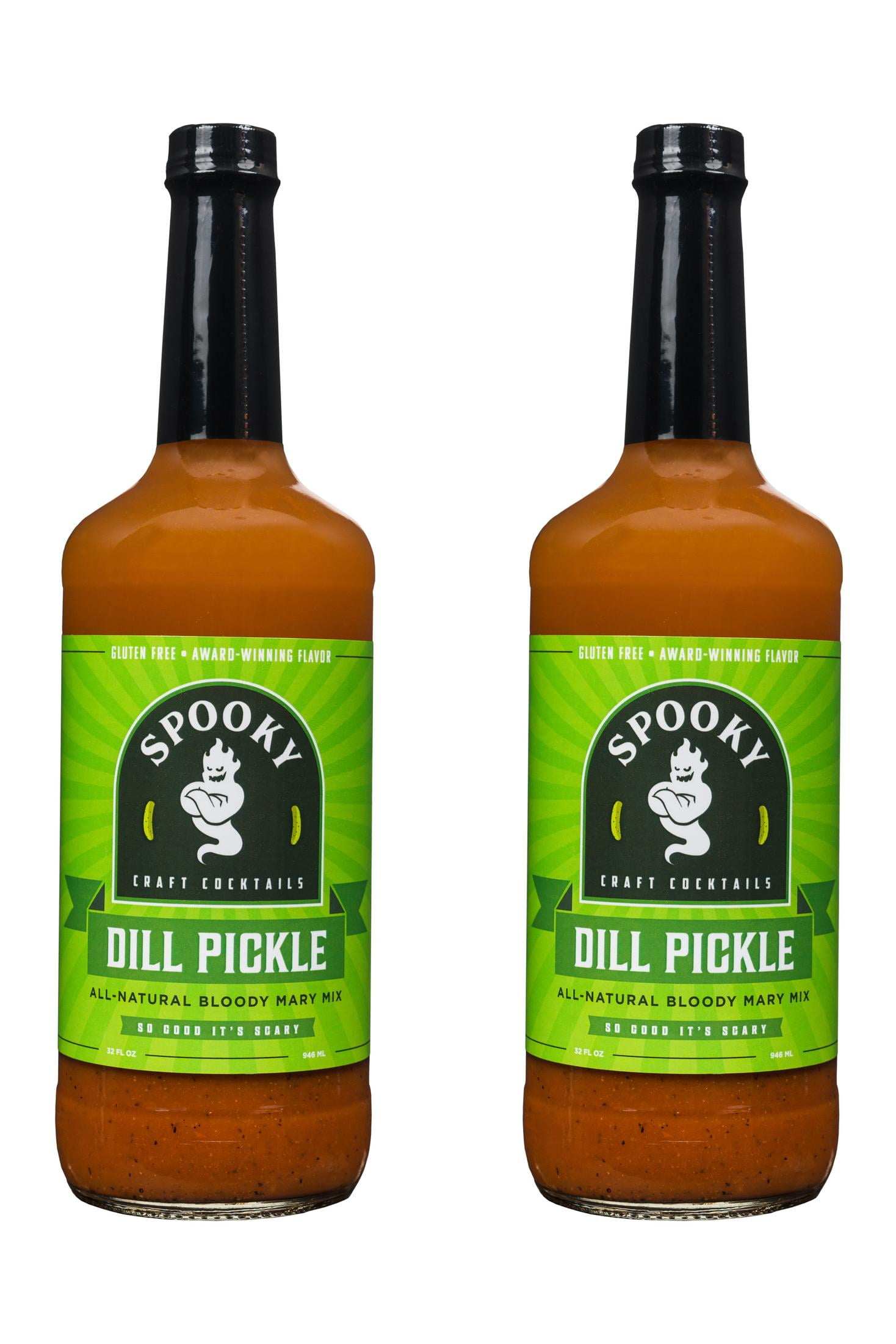 SPOOKY Dill Pickle Bloody Mary Mix, Low Carb, Low Calorie, Gluten Free