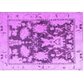 thumbnail image 1 of Ahgly Company Indoor Rectangle Abstract Purple Modern Area Rugs, 2' x 3', 1 of 4