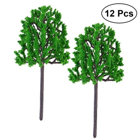 12pcs Artificial Pine Tree Fake Plants Decorative Lifelike Green 12pcs Artificial Pine Tree Fake Plants Decorative Lifelike Green Plant For Home Office Microlandschaft 14 5