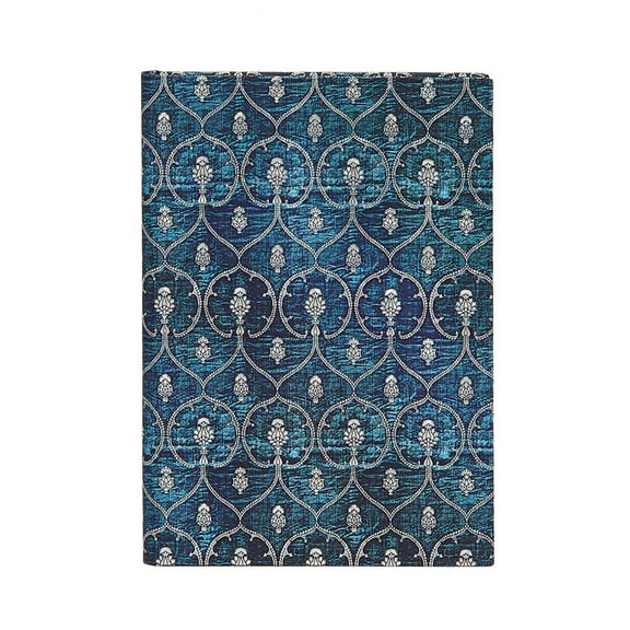 Paperblanks | Blue Velvet | Hardcover | Midi | Lined | Elastic Band Closure | 144 Pg | 120 GSM (Diary)