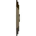 thumbnail image 4 of Ekena Millwork 25 1/4"W x 17 1/4"H x 1 3/4"P Felix Ceiling Medallion, Hand-Painted Green Gold, 4 of 5