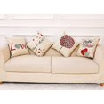 thumbnail image 1 of Housses de Coussin, Ensemble de 4 Housses de Coussin Décoratives en Coton Lin, 1 of 1