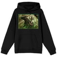 thumbnail image 4 of Magic the Gathering Gang of Elk Men's Black Graphic Hoodie-XS, 4 of 6