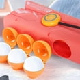 thumbnail image 4 of Snowball Maker Kit | Snowball Toy Set with Molds and Launcher | Winter Snowball Fight Game for Kids and Adults | Outdoor Snow Play Activity | 4-Piece Snowball Making Tools for Family Fun, 4 of 4