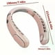 thumbnail image 3 of 1pc, Portable Hanging Neck Fan with Ice Porcelain Refrigeration - USB Charging, Silent Summer Cooling Artifact with LED Display - Ideal for Outdoor an, 3 of 4