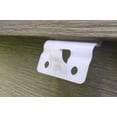 thumbnail image 3 of Larco Products VZ Hang Removable Siding Hooks, Vinyl White, 10 Pieces, 3 of 8