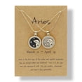 thumbnail image 3 of Collares de tarjeta Día Noche Gargantillas Collares Pareja Aniversario Amistad Joyería--5 Géminis-Código de producto 47426 5 Géminis, 3 of 4