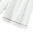 thumbnail image 5 of ITSAME Boys Girls Outfic Sets, Loungewear Cotton Short Sleeve Crewneck Top and Elastic Waist Shorts 2-Piece Summer Loose Casual Sets White 14T, 5 of 6