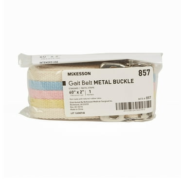 McKesson Transfer and Gait Belt - Walking and Transfer Aid for Caregivers, 60 in, 1 Ct