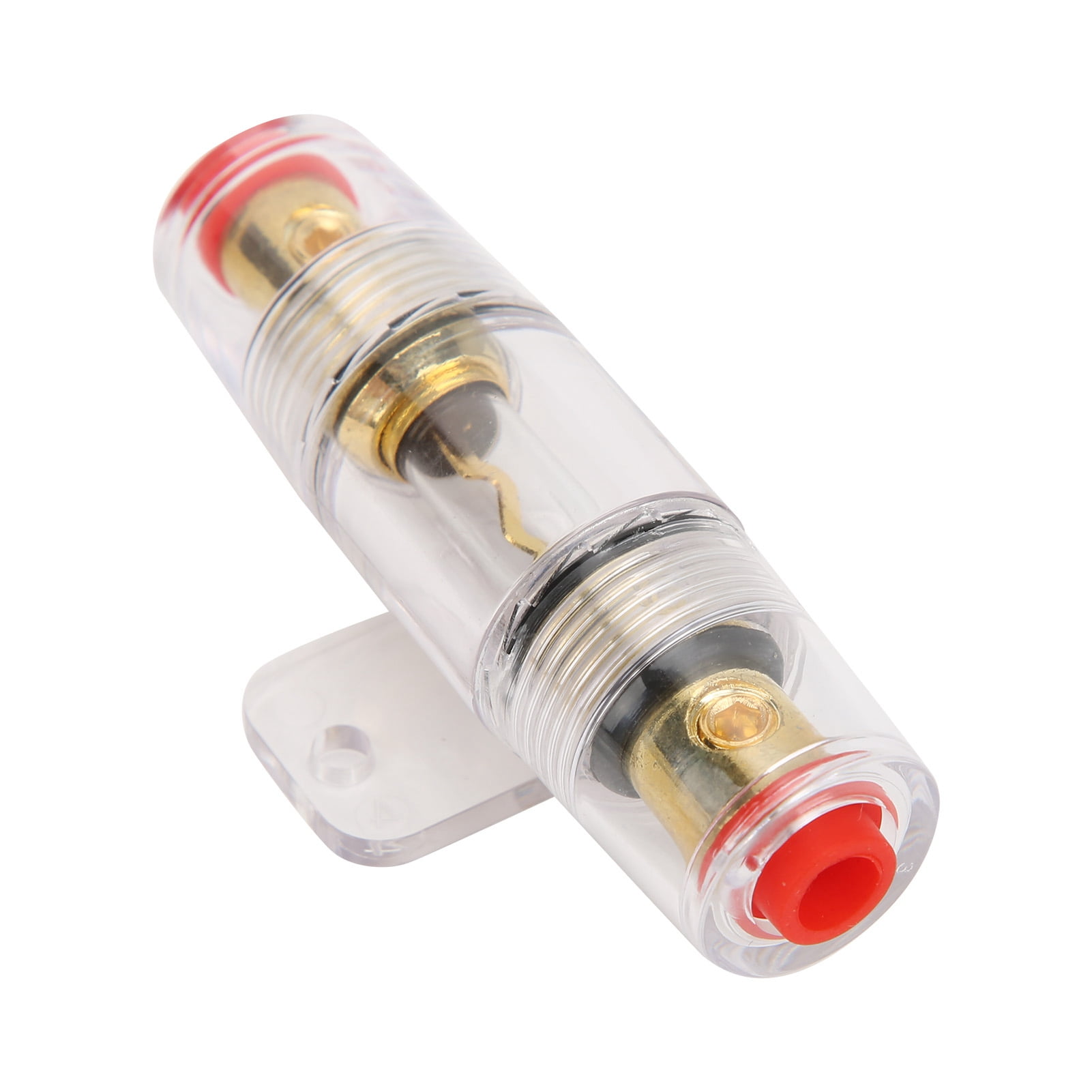 Tebru 60A Audio Power Fuse Block,Car Audio Power Fuseholder 60A Copper