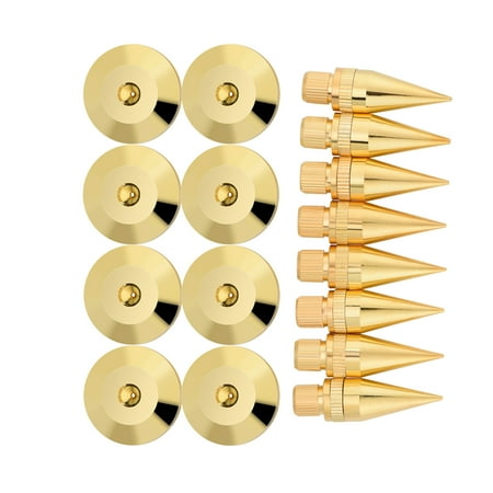 Speaker Feet  Speaker Base  8 Pairs Height Fine Tuning Balance Nut For Speaker Turntable Recorder CD Dvd Player