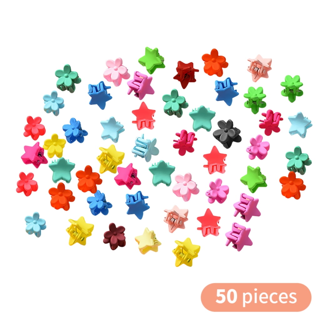 Elenxs Children Girl Hair Clip Kids Party Plastic Mini Hairpin Kids