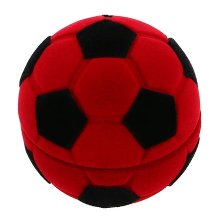 Football Velvet Jewelry Box Heart Necklace Wire Bra Accessories Ring Underwear Support Rings Man