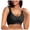 Black, variant on Sports Bras for Women Comfortable Lightweight Full Coverage Seamless Push Up Bralettes Everyday Bra