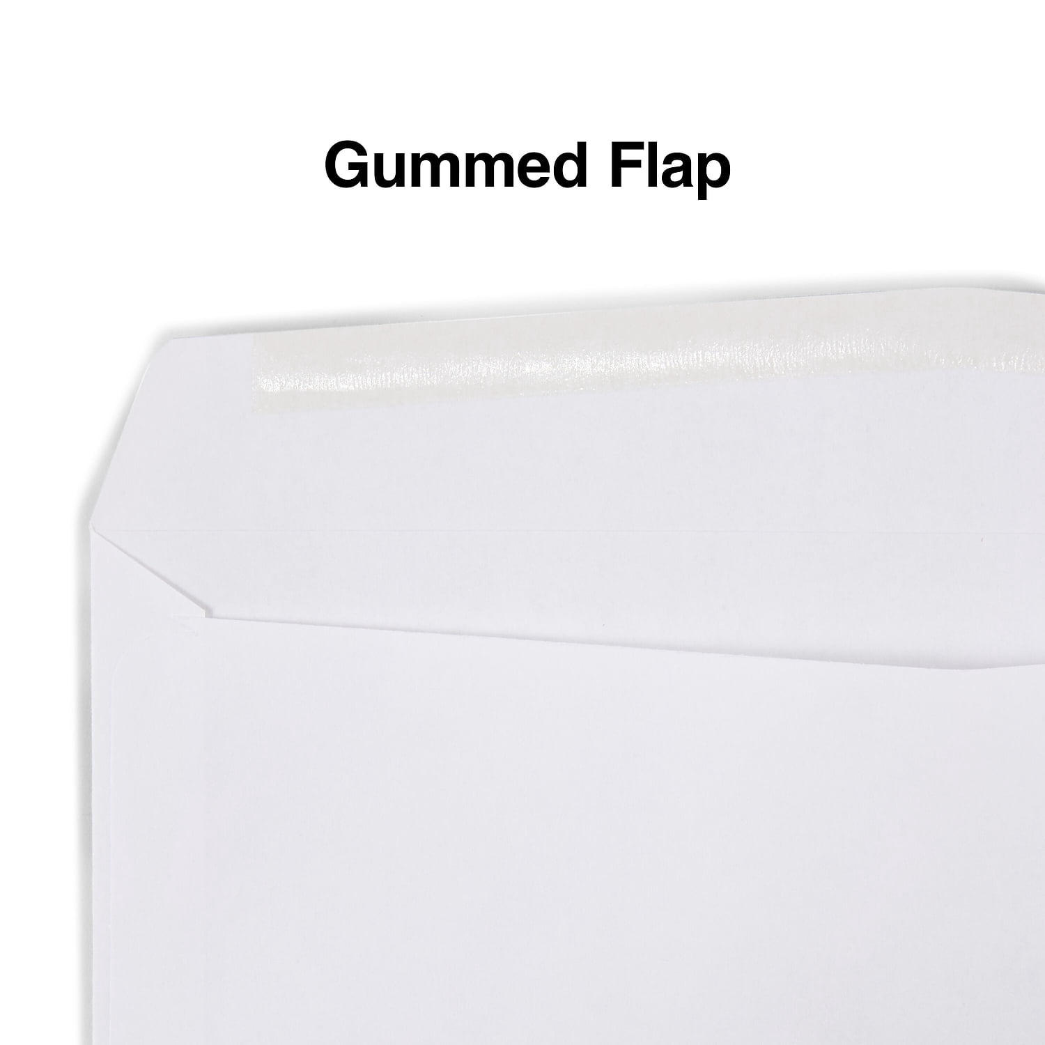 Staples Gummed Business Envelope 4 1/8" x 9 1/2" White Wove 500/BX(SPL381937)