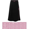 thumbnail image 4 of Cyndeelee Girls 4-16 Pull-On A-Line Below The Knee Skirt, 4 of 4
