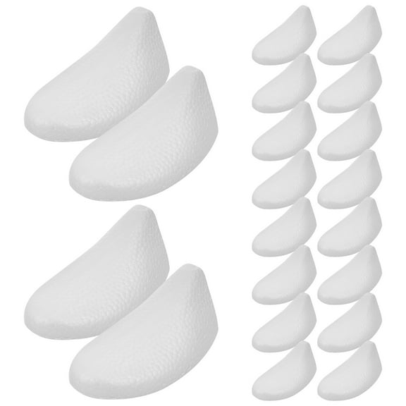 BESTONZON 10 Pairs Foam Shoe Inserts, Adjustable Shoe Pads For Women And Men, Support For Sneakers