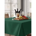 thumbnail image 5 of Pure Olive Green Table Cloth, Simple Solid Color Waterproof Tablecloth for Rectangle Tables, Reusable Washable Fabric Table Cover for Restaurant Kitchen Dining Tables 52"x70", 5 of 5
